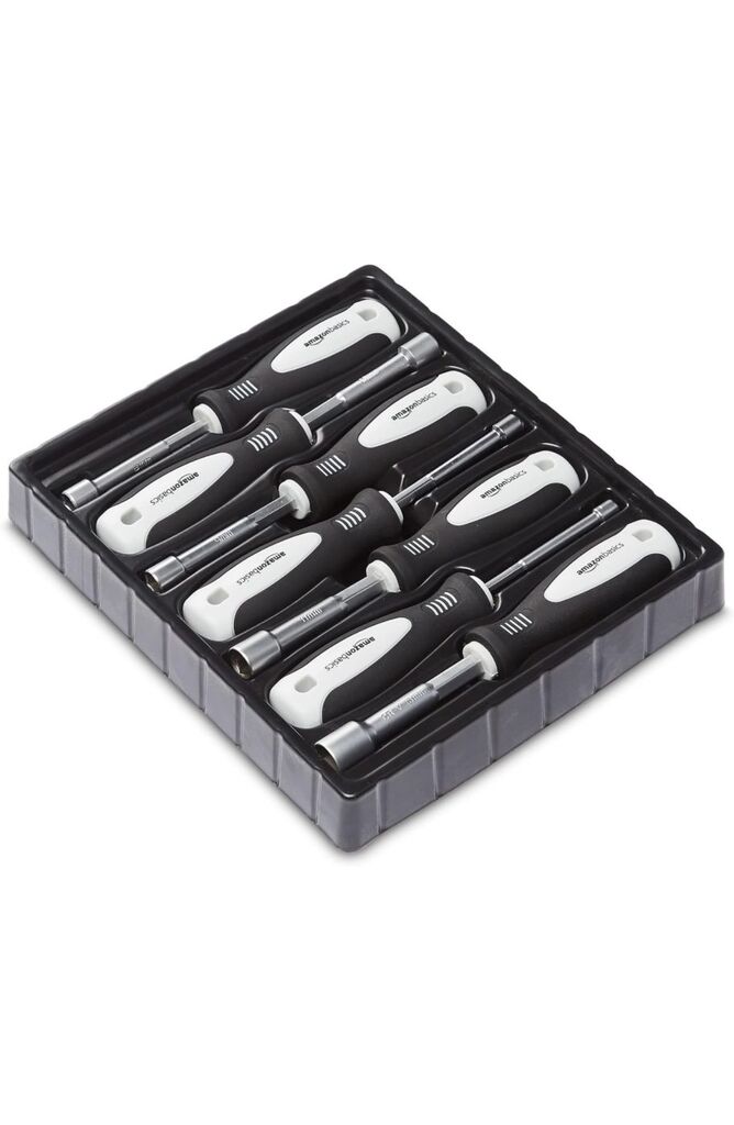 Tovit Bộ Tovit / Tô vít 7 Món Amazon Basics ( Mỹ ) - Từ 5 mm đến 13 mm ...